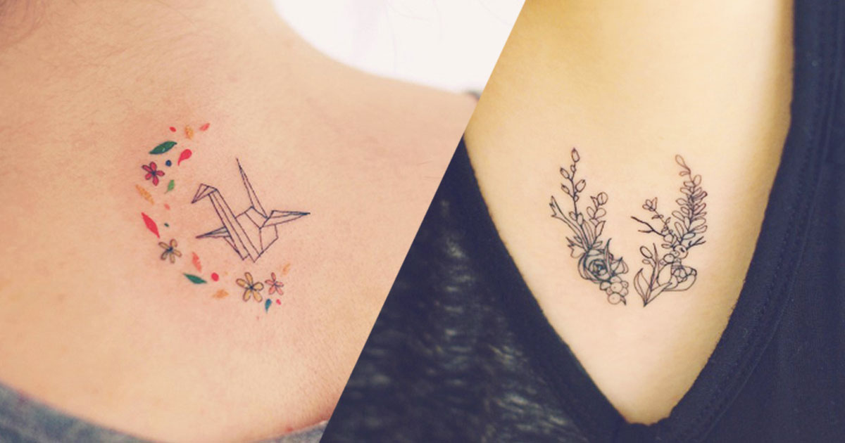 tatouage discret mais visible