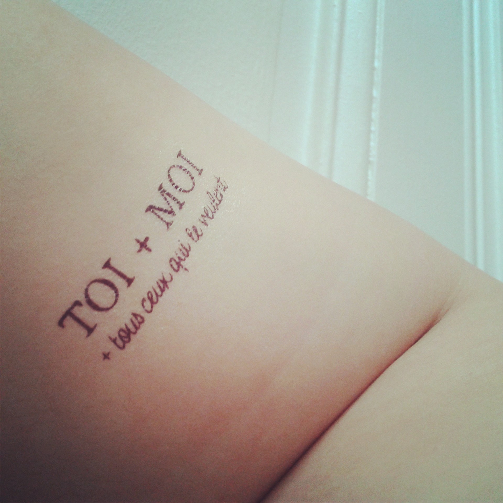 tatouage discret ou le faire