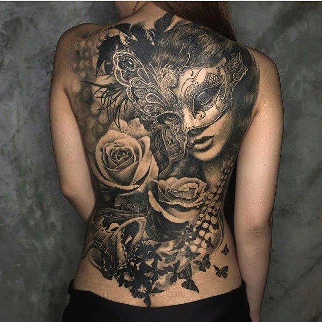 tatouage dos