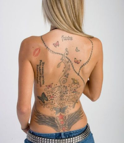 tatouage dos