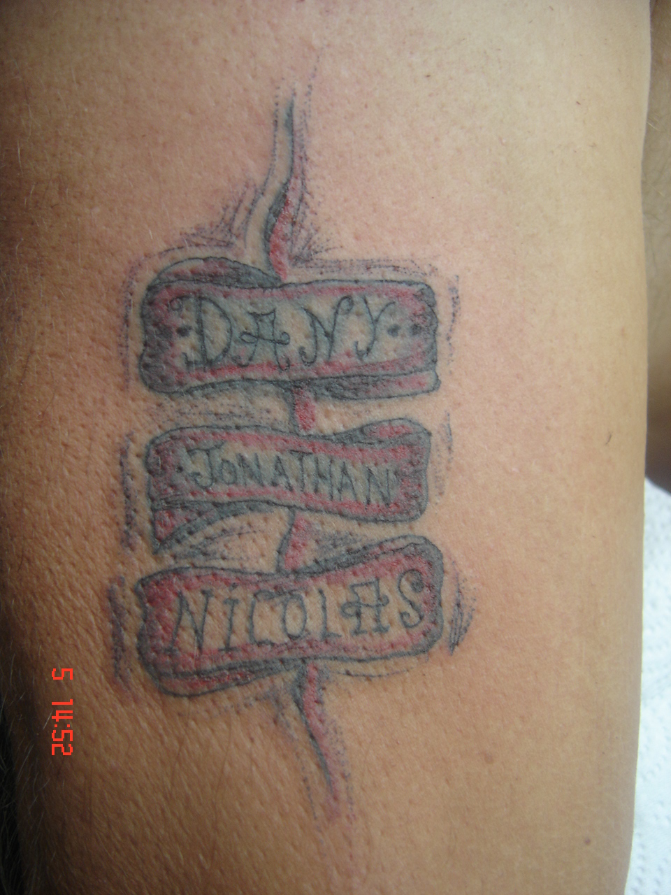 tatouage dosquet