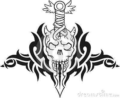 tatouage en gothique