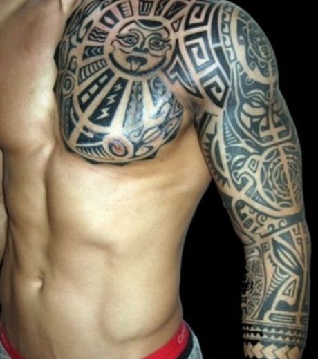 tatouage épaule ou omoplate
