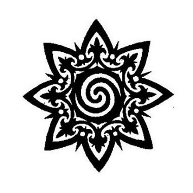 tatouage etoile celtique