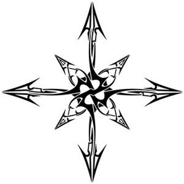 tatouage etoile celtique