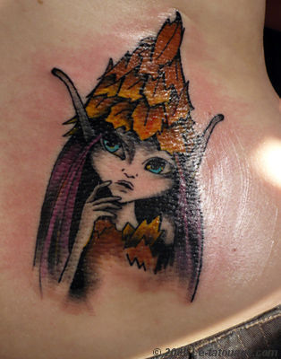 tatouage fée celtique