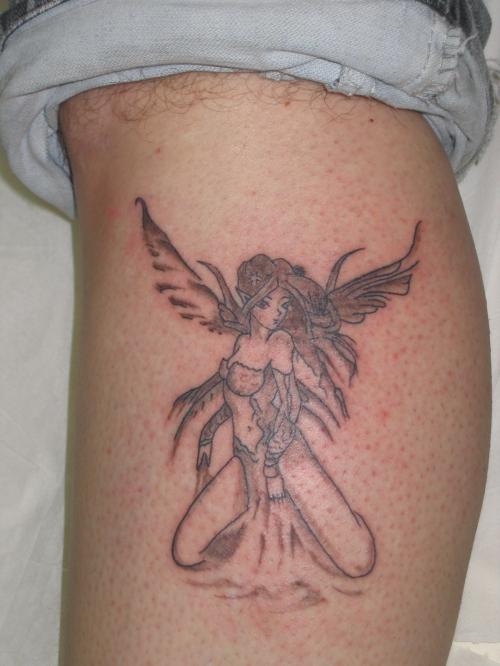 tatouage fée celtique