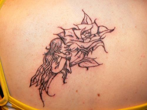 tatouage fée celtique