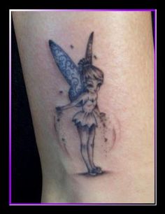 tatouage fée gothique