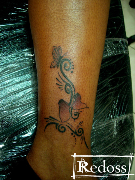 tatouage fleur guadeloupe