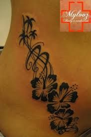 Tatouage fleur iles