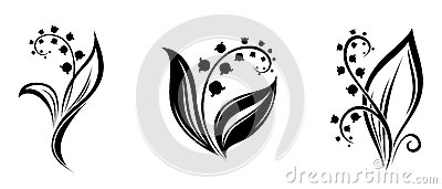 tatouage fleur muguet