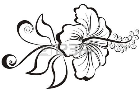 tatouage fleur simple