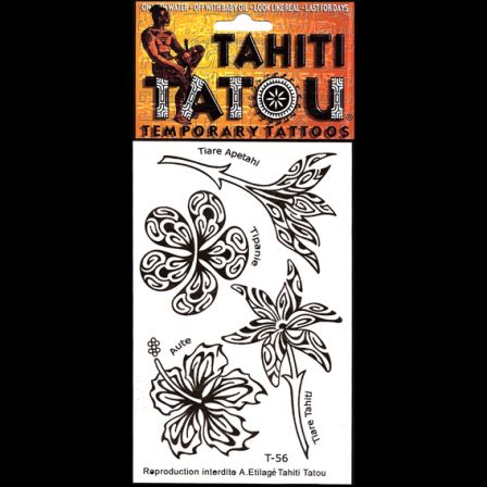tatouage fleur ylang ylang