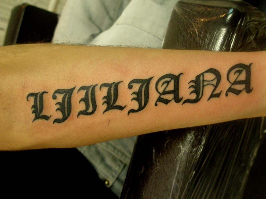 tatouage gothique avant bras