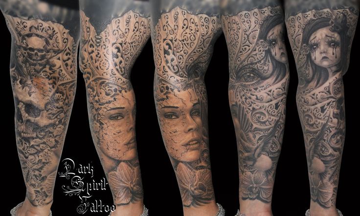 tatouage gothique bras