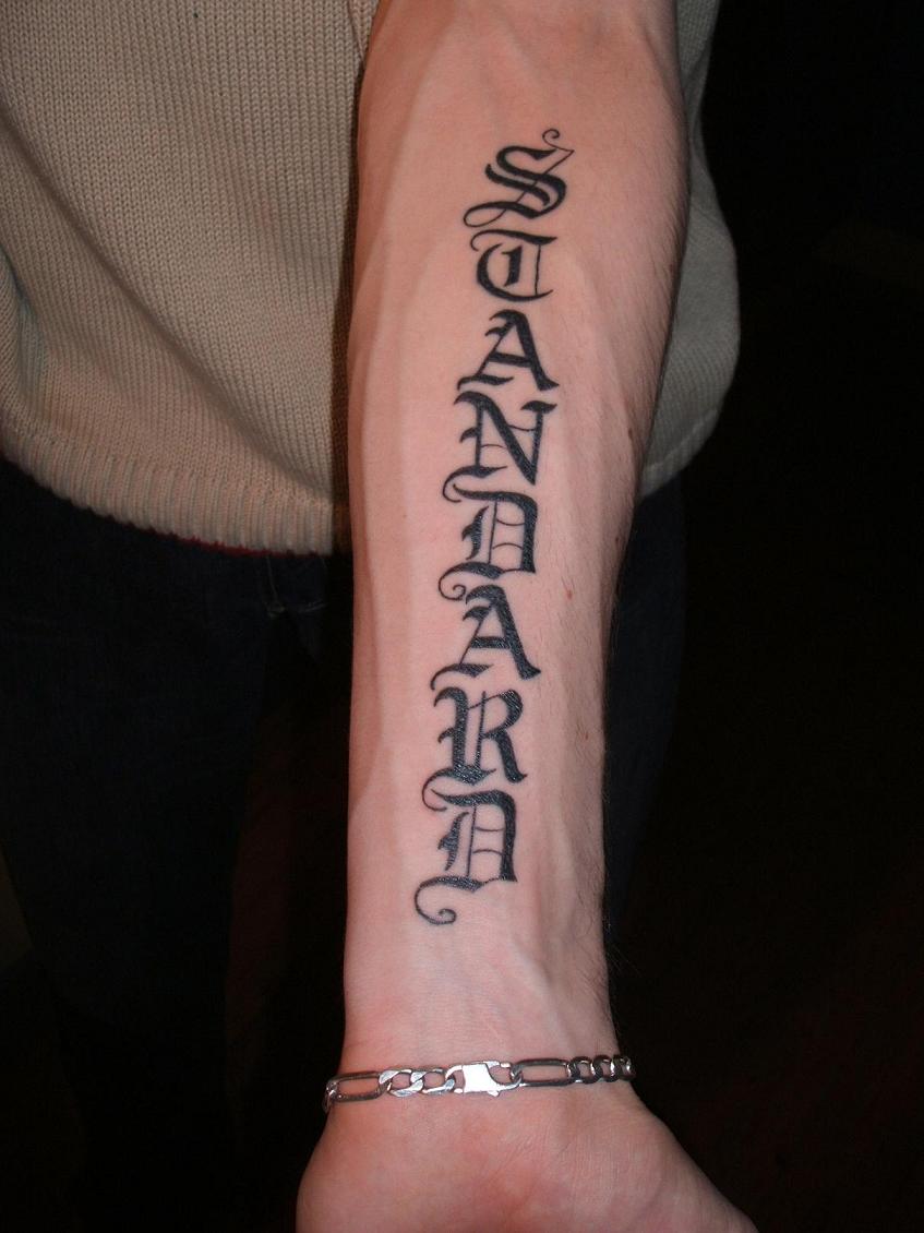 tatouage gothique bras