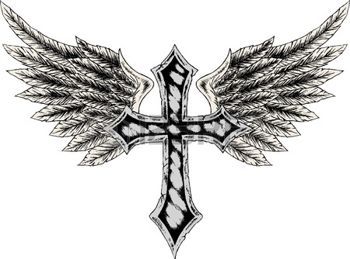 tatouage gothique croix
