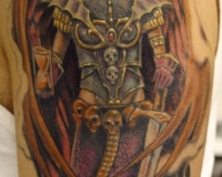 tatouage guerrier celtique