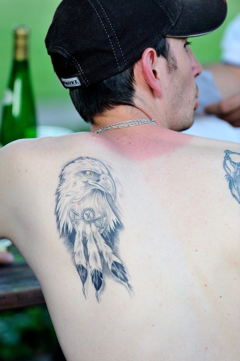 tatouage hermine animal