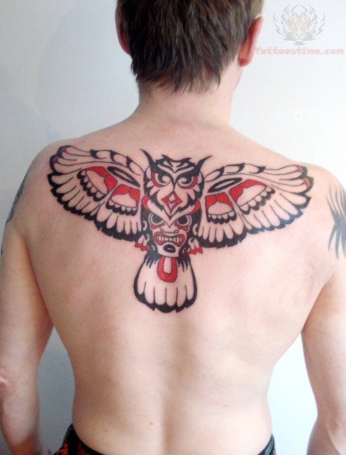 tatouage hiboux torse
