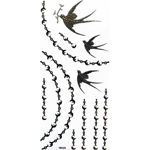 tatouage hirondelle chanel