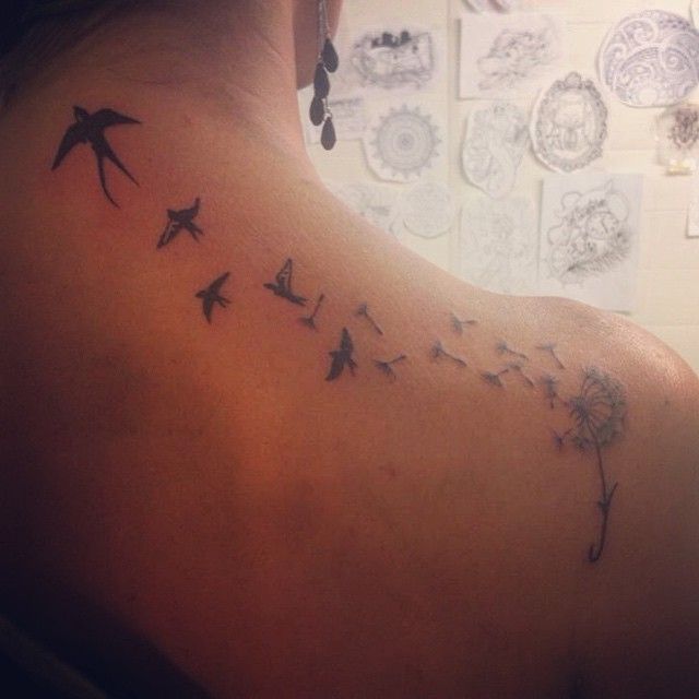 Tatouage hirondelle instagram
