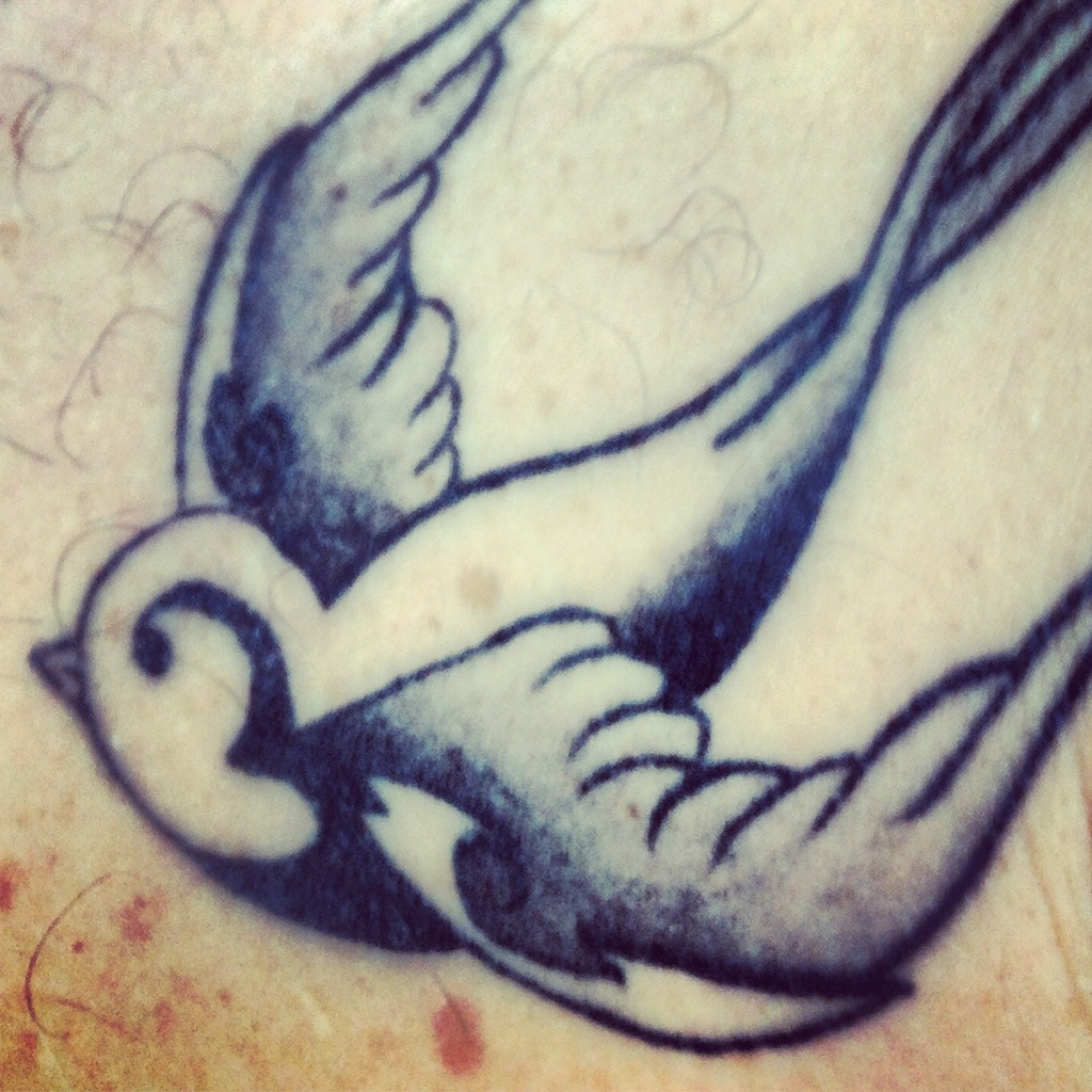 tatouage hirondelle m pokora