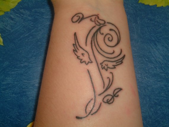 tatouage hommage ange