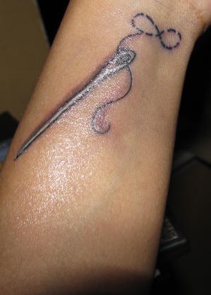 tatouage infini indien