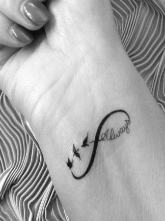tatouage infini musique