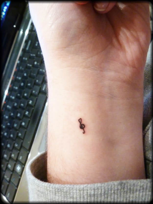 tatouage infini musique