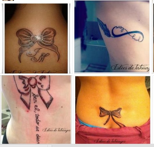 tatouage infini noeud