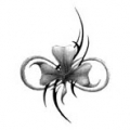 tatouage infini trefle
