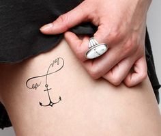 tatouage infinity love life