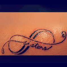 tatouage infinity sister