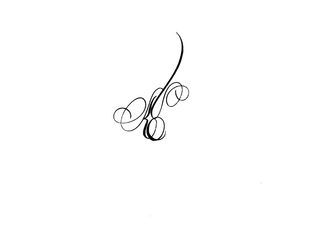 tatouage initiale i