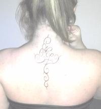 tatouage initiale parent