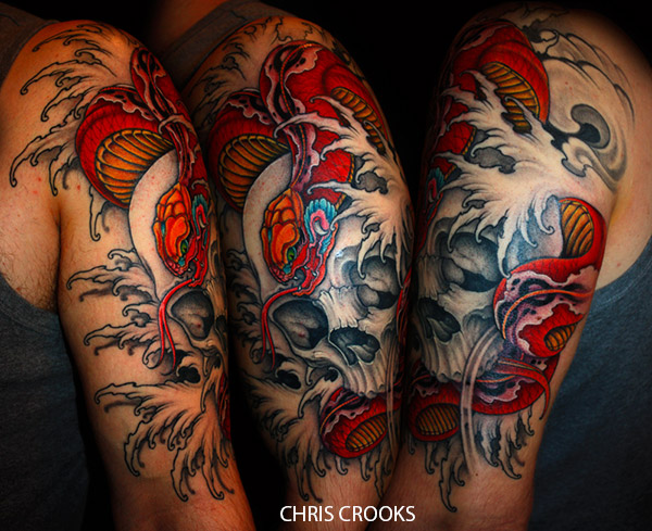 tatouage japonais animaux