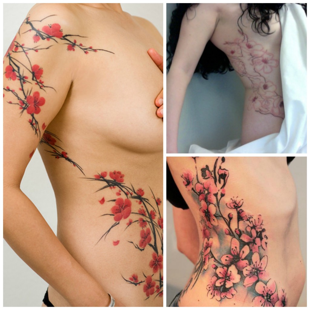 tatouage japonais arbre