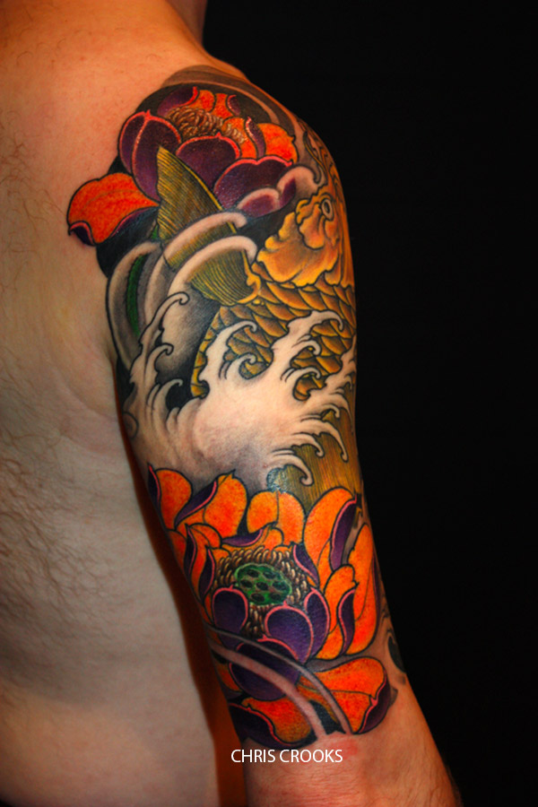 tatouage japonais bras