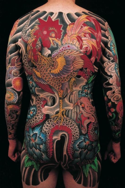 tatouage japonais chrysanthème