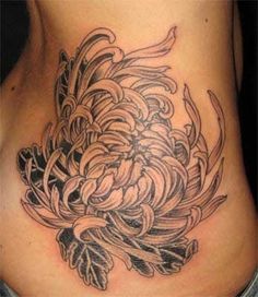 tatouage japonais chrysanthème