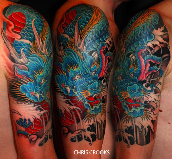 tatouage japonais dragon