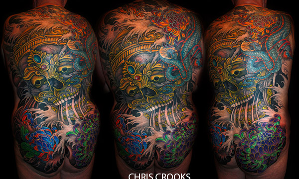 tatouage japonais dragon