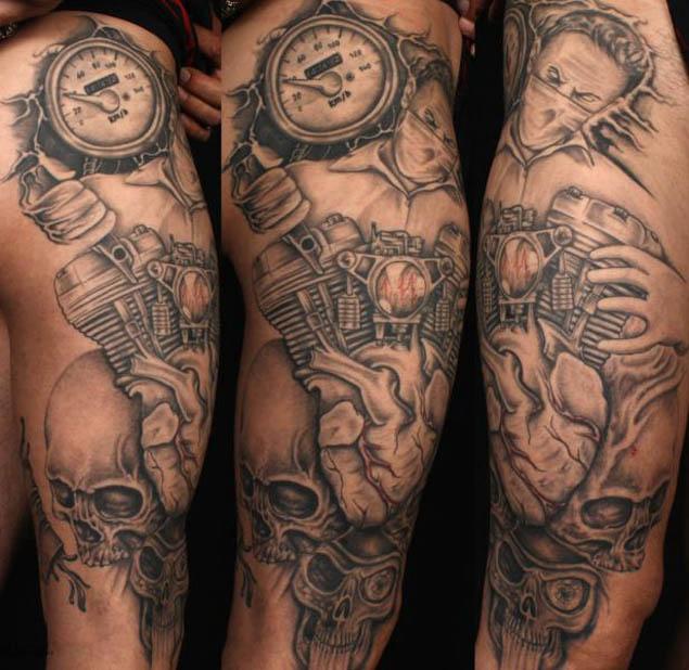 tatouage japonais famille