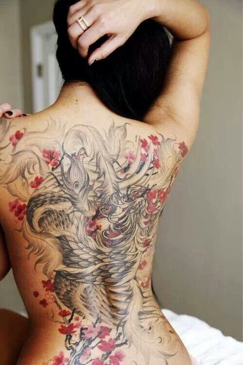 tatouage japonais femme