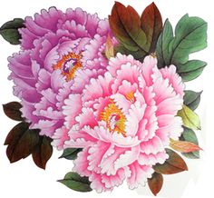 tatouage japonais fleur de pivoine