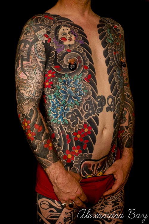 tatouage japonais hannya