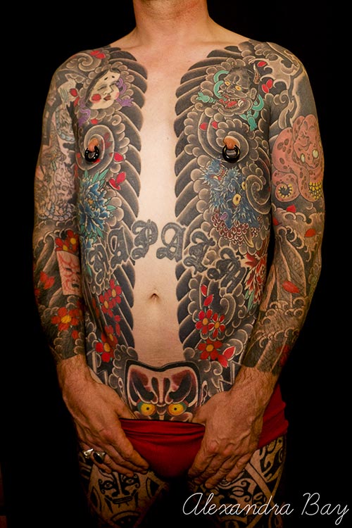 tatouage japonais hannya